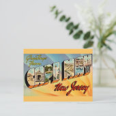 Carte postale rétro de Cape May NJ (Debout devant)