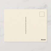 Carte postale rétro de Floride (Dos)