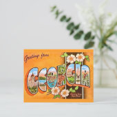 Carte postale rétro de Géorgie (Debout devant)