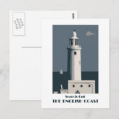 Carte postale rétro de la côte anglaise des années (Devant / Derrière)