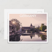 Carte postale rétro de Nuremberg, Allemagne (Devant / Derrière)