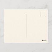 Carte postale rétro de Ybor City (Dos)