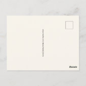 Carte postale rétro Denver Colorado (Dos)