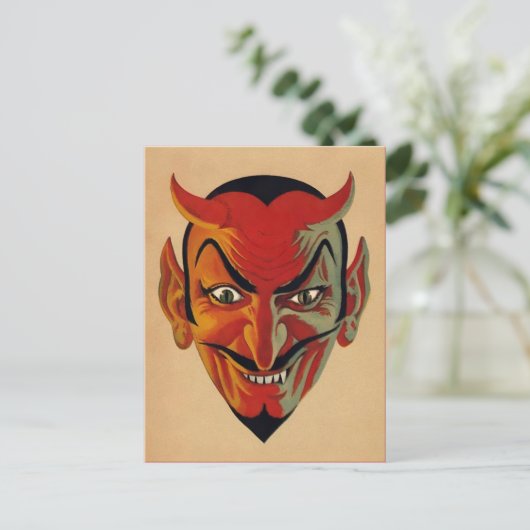 Carte postale Retro Devil (Debout devant)