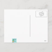 Carte postale Retro Family Trimming Christmas Tree (Dos)