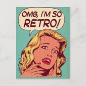 carte postale, rétro, femmes (Devant)