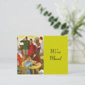 Carte postale Rétro Fête Sud-Ouest Adresse nouvell (Debout devant)