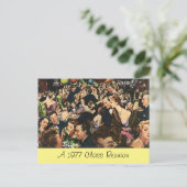 Carte Postale Retro Fun Class Reunion Party Bash C (Debout devant)