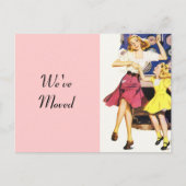 Carte Postale Retro Fun Maman Fun Fille Motée Nouv (Devant)