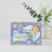 Carte postale Retro Holiday Angel (Debout devant)