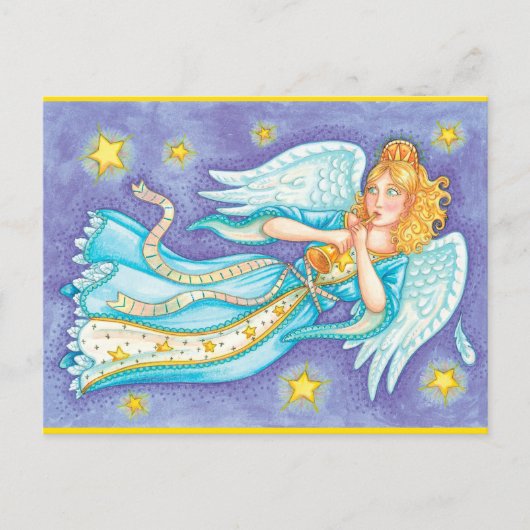 Carte postale Retro Holiday Angel (Devant)