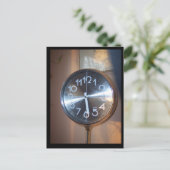 Carte Postale Rétro horloge (Debout devant)