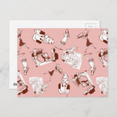 Carte Postale Rétro Housewife (Devant / Derrière)