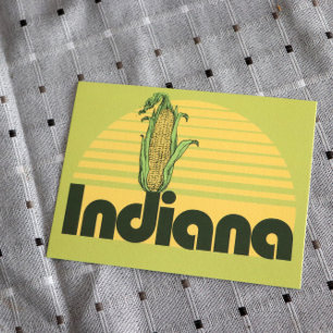 Carte Postale Retro Indiana