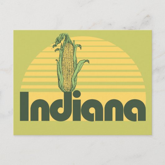 Carte Postale Retro Indiana (Devant)