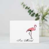 Carte postale Rétro Je déménage Nouvelle adresse F (Debout devant)