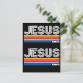 Carte Postale Rétro jésus roi chrétien  (Debout devant)