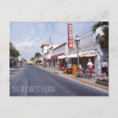 Carte postale Retro Key West Florida (Devant)