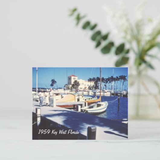 Carte postale Retro Key West Florida (Debout devant)