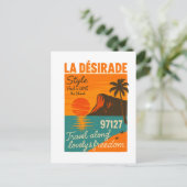 Carte postale rétro La Désirade 97127 Antilles (Debout devant)