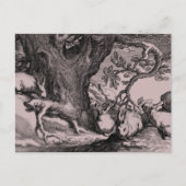 Carte Postale Retro lapins lapins Vintages (Devant)