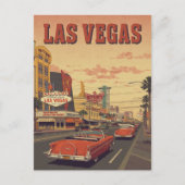 Carte Postale Retro Las Vegas Strip Drive (Devant)