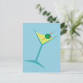 Carte Postale Retro Martini (Debout devant)