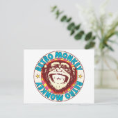 Carte Postale Retro Monkey (Debout devant)