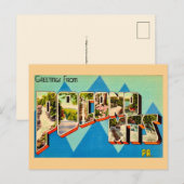 Carte postale rétro Monts Pocono  (Devant / Derrière)