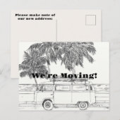 CARTE POSTALE RETRO MOVING (Devant / Derrière)