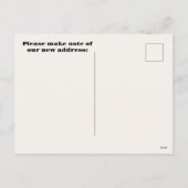 CARTE POSTALE RETRO MOVING (Dos)