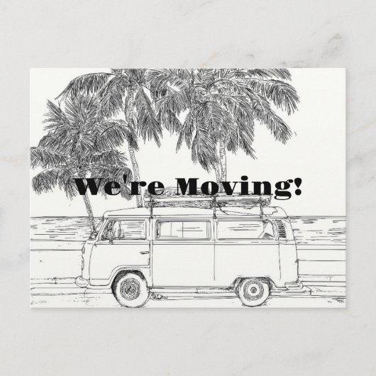 CARTE POSTALE RETRO MOVING (Devant)