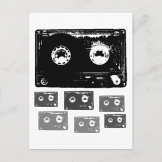 Carte Postale Retro Music Design !