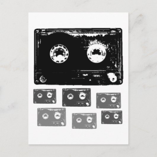 Carte Postale Retro Music Design ! (Devant)