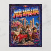 Carte postale rétro Nevada des années 80 (Devant)
