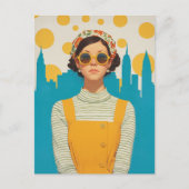 Carte Postale Retro New York Sunshine (Devant)