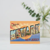 Carte postale Retro Newark NJ (Debout devant)