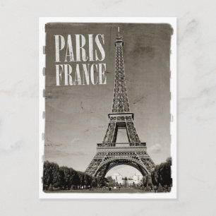 Carte Postale rétro paris france