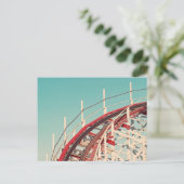 Carte postale Retro Père Noël Cruz Boardwalk Desso (Debout devant)