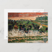 Carte postale Retro Poster (Devant / Derrière)