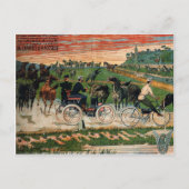 Carte postale Retro Poster (Devant)