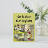 Carte Postale Retro Quartier Social Bloc Parti PC (Debout devant)