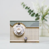 Carte Postale Rétro radio (Debout devant)