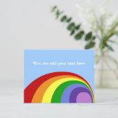Carte postale Retro Rainbow (Debout devant)