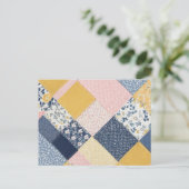 Carte Postale Retro Retro Retro Patchwork (Debout devant)