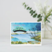 Carte Postale Rétro « Salutations de Cedar Springs » 2 (Debout devant)