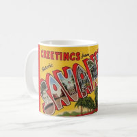 Carte postale Retro Savannah Georgia Mug