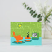 Carte Postale Rétro Space Age Kitty (Debout devant)