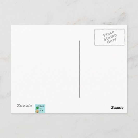 Carte Postale Rétro Space Age Kitty (Dos)