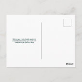 Carte Postale Retro St. Patrick’s Day Rainbow (Dos)